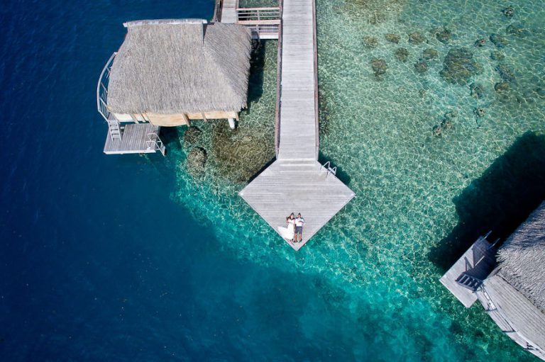 Foto Prewedding Keren Bertema Liburan!