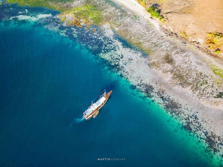 #explorebima Photo today by  taken at Pulau Kelapa Lambu...