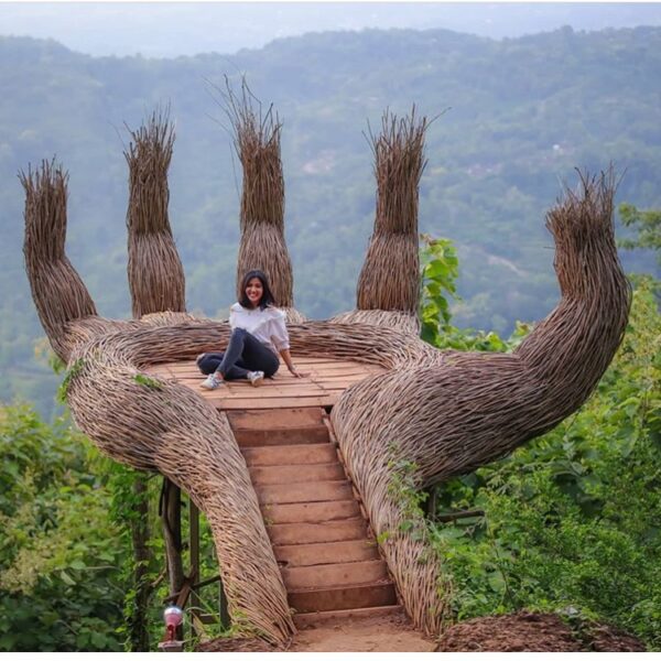 #explorejogja photo today by  taken at Hutan Pinus Pengger, Dlingo, Bantul....