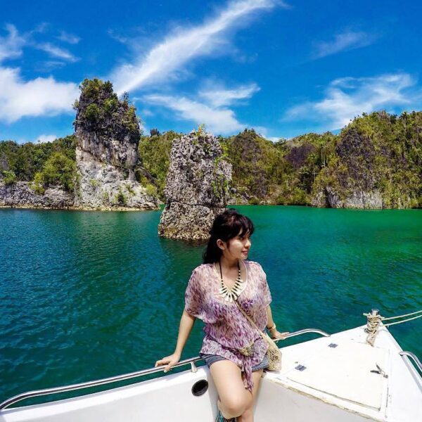 #ExplorePapua Photo today by  Taken at Telaga Bintang, Pianemo Island, Raja Ampa...