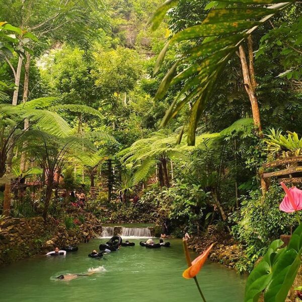 #explorejogja photo today by  taken at Taman Sungai Mudal, Kulon Progo....