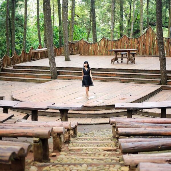 #explorejogja photo today by  taken at Hutan Pinus Mangunan, Dlingo, Bantul....
