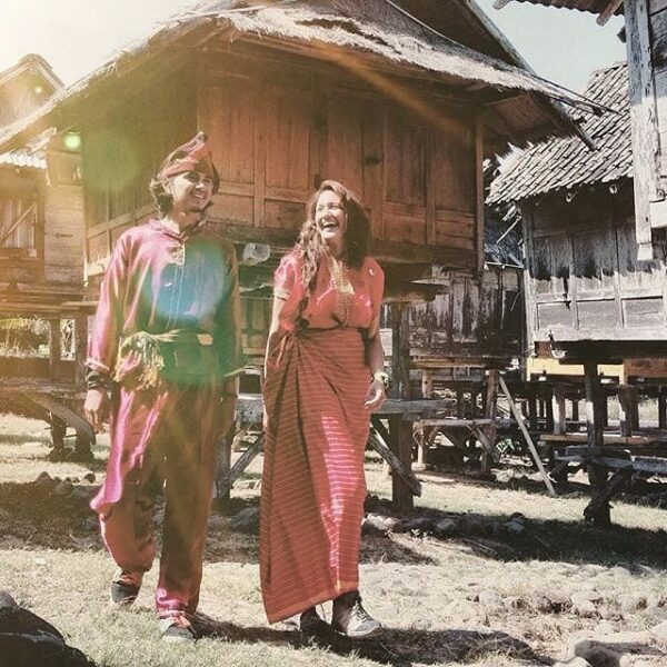 #explorebima Photo today by  taken at Uma Lengge Wawo

 &   wearing Baju Bodo da...