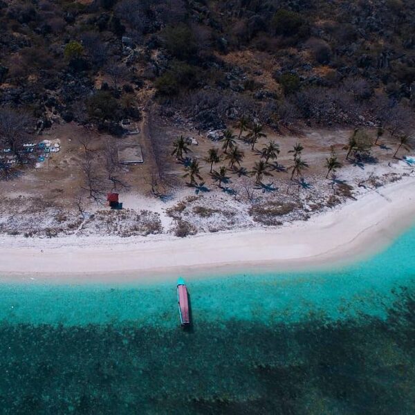 #explorebima Photo today by  taken at Bajo Pulo Beach...