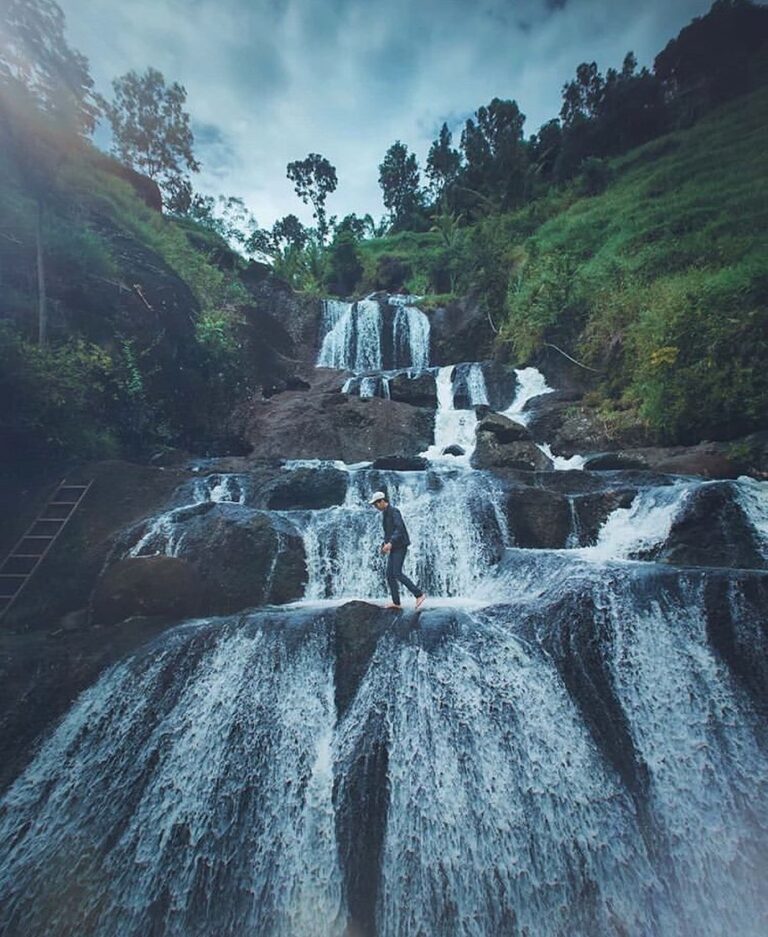 #explorejogja photo today by  taken at Air Terjun Kedung Kayang, Nglanggeran, Gu...