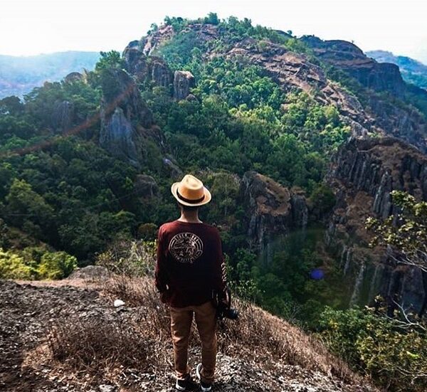 #explorejogja photo today by  taken at Gunung Api Purba Nglanggeran, Gunungkidul...