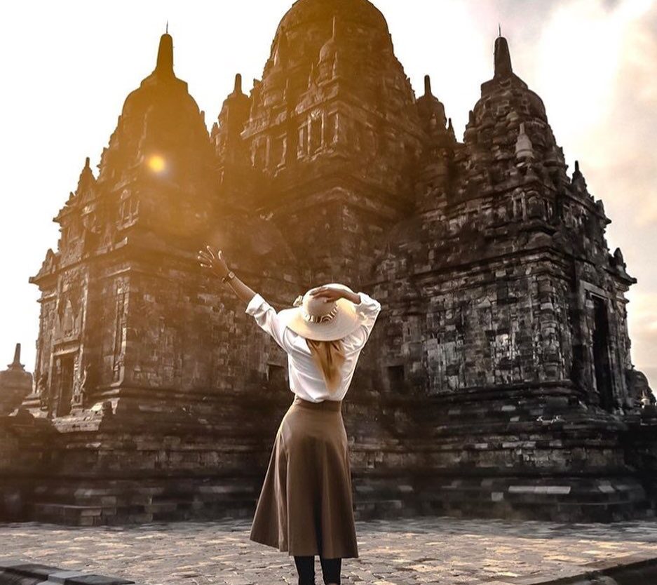 #explorejogja photo today by  taken at Candi Sewu, around Candi Prambanan Area....