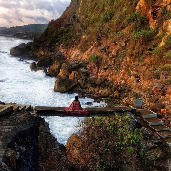 #explorejogja photo today by  taken around Goa Langse, Parangtritis, Bantul....