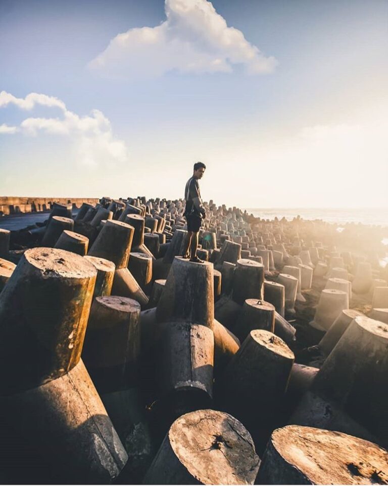 #explorejogja photo today by  taken at Pantai Glagah, Kulon Progo....
