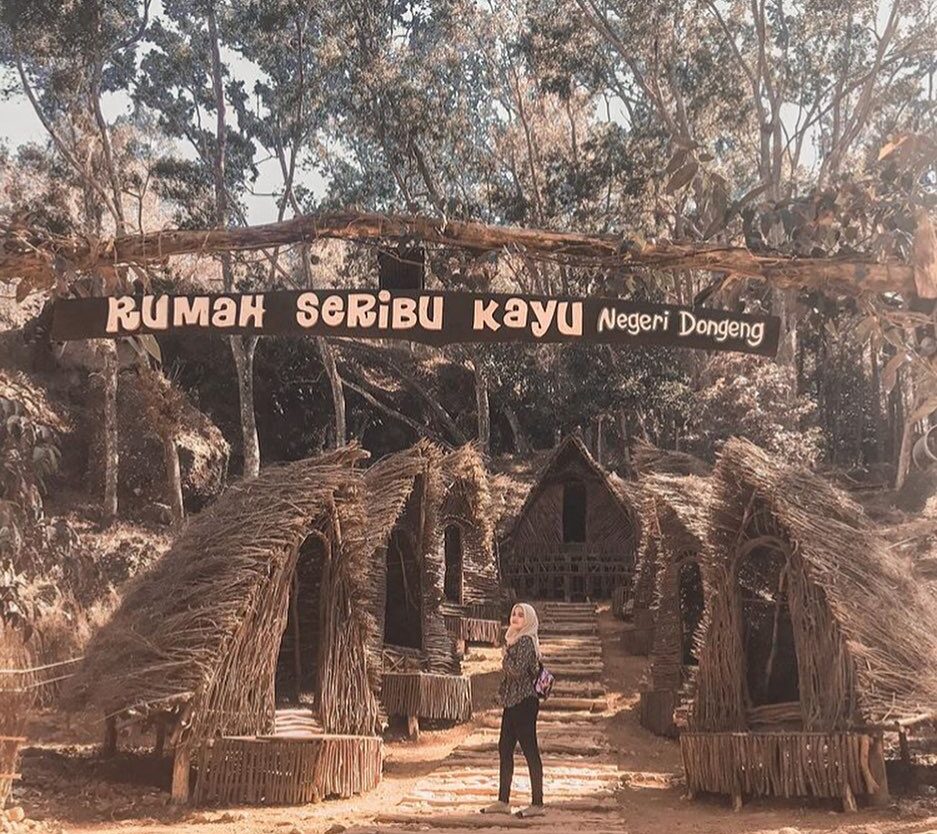 #explorejogja photo today by  taken at Seribu Batu Songgo Langit, Dlingo, Bantul...