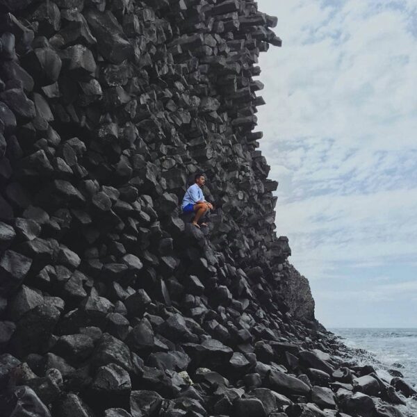 #explorebima  Photo today by  taken at Tanjung Mariam Beach Lambu 
Columnar join...