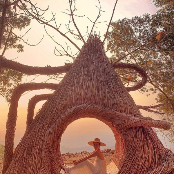 #explorejogja photo today by  taken at Hutan Pinus Pengger, Bantul....
