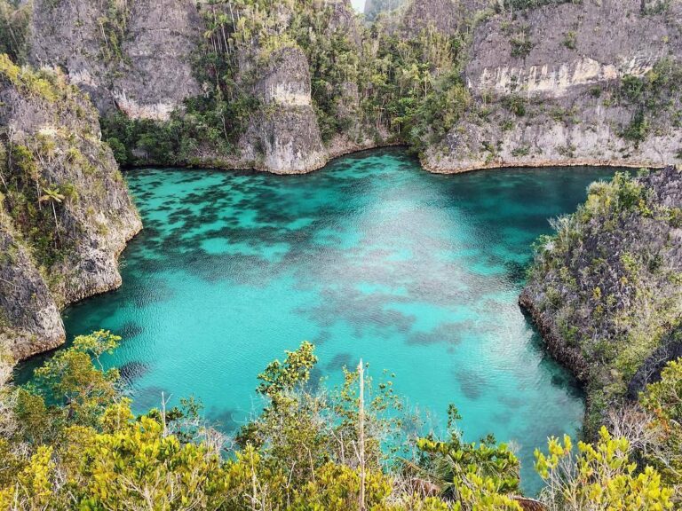 #ExplorePapua Photo Today By  Taken At Telaga Bintang, Raja Ampat...