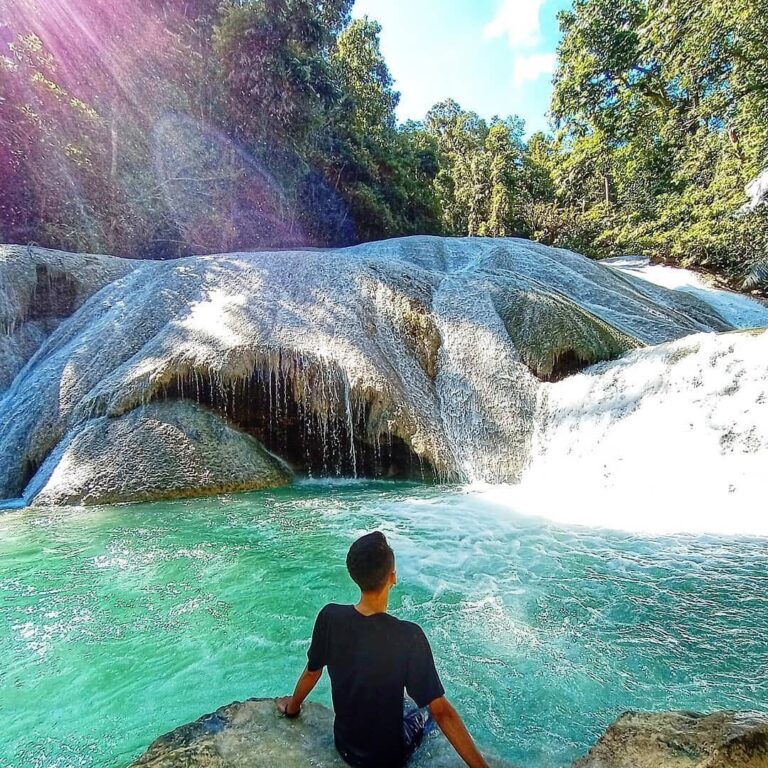 #explorebaubau Photo today by  taken at Air Terjun Lapangan, Kapontori Kabupaten...
