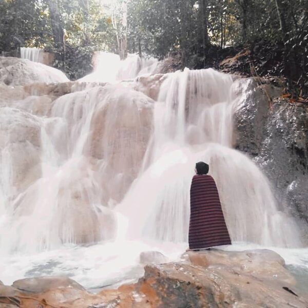 #explorebaubau Photo today by  taken at Air Terjun Desa Kancinaa, Kec. Pasar Waj...