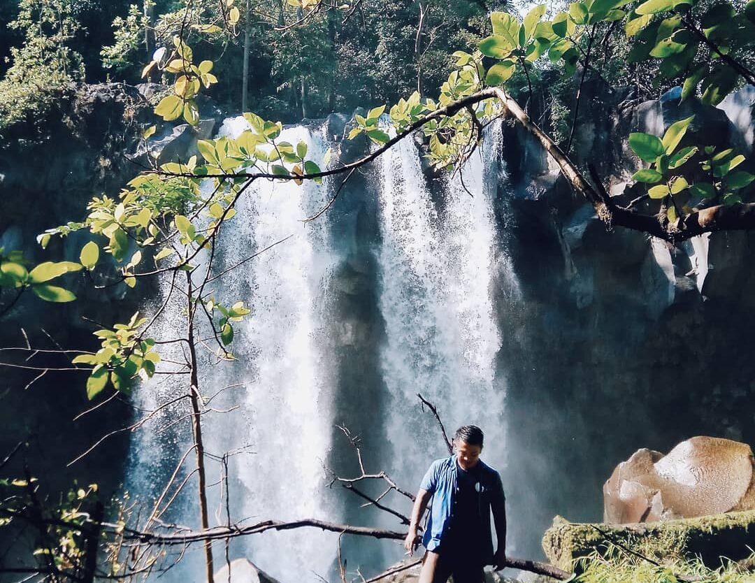 #explorebima Photo today by  taken at Oi Marai Waterfall Tambora...