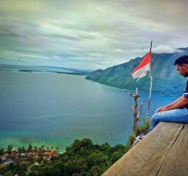#exploreambon photo today by  taken at Puncak Bukit Roulessy, Saleman, Seram Uta...