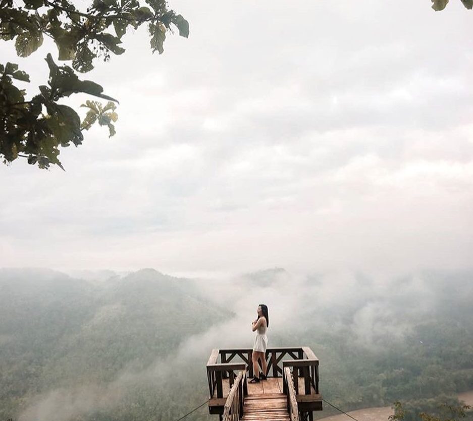 #explorejogja photo today by  taken at Bukit Panguk Kediwung, Dlingo, Bantul....