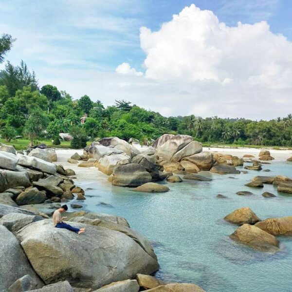 Location : Pantai Matras, Sungailiat, Kabupaten Bangka, Bangka Island, Indonesia...