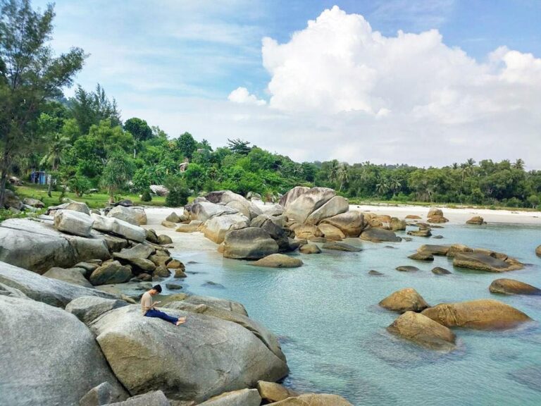 Location : Pantai Matras, Sungailiat, Kabupaten Bangka, Bangka Island, Indonesia...