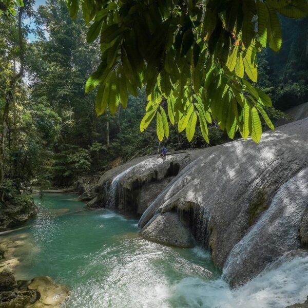 #explorebaubau Photo today by  taken at Air Terjun Lapangan, Kabupaten Buton....