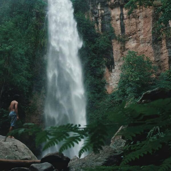 #explorebima Photo today by  taken at Riamau Waterfall Wawo...