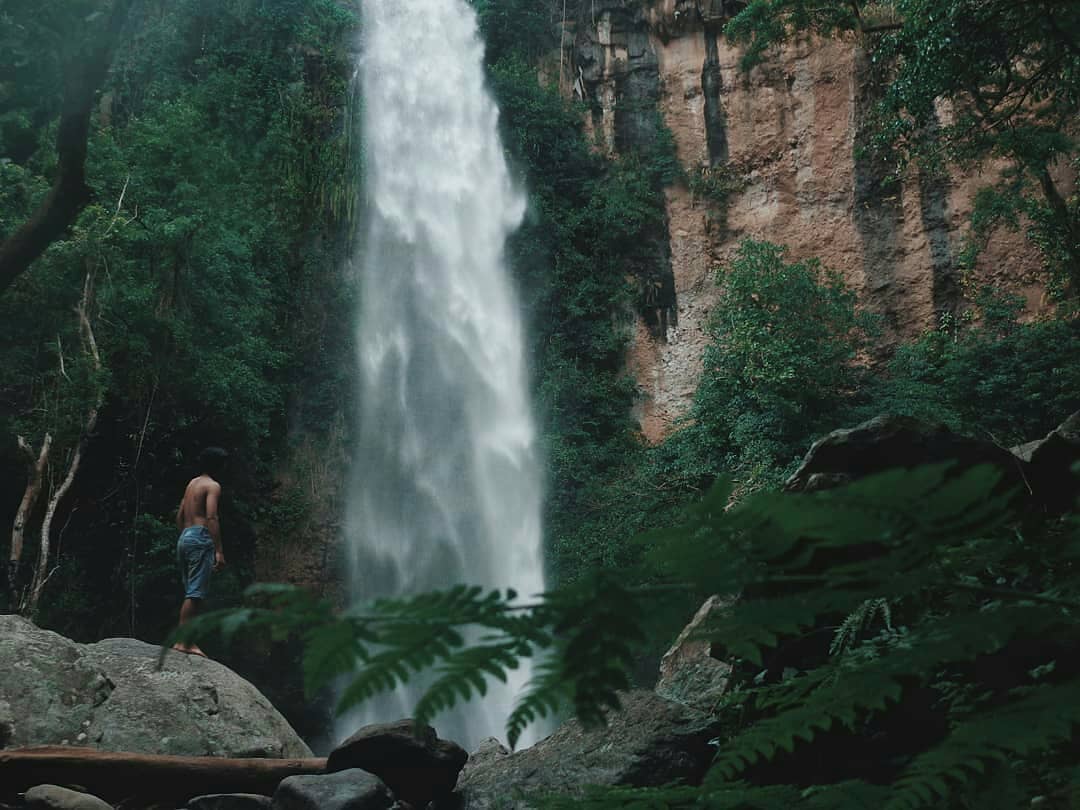 #explorebima Photo today by  taken at Riamau Waterfall Wawo...