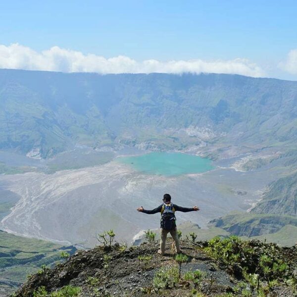 #explorebima Photo today by  taken at Mt Tambora...