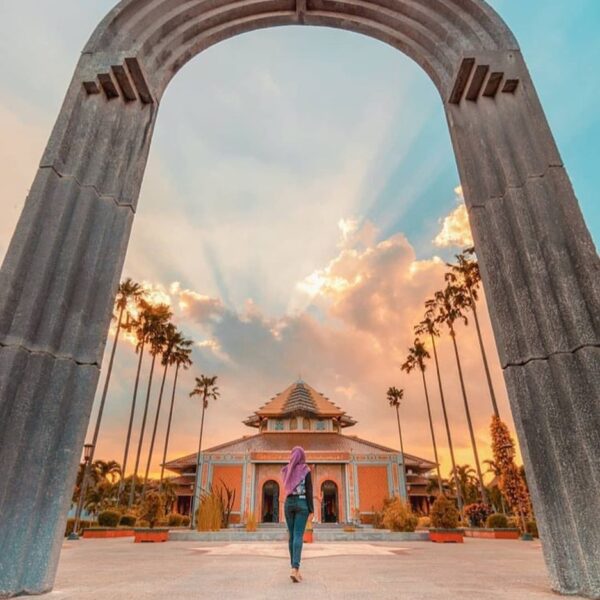 #explorejogja photo today by  taken at Masjid Kampus UGM, Bulaksumur, Yogyakarta...