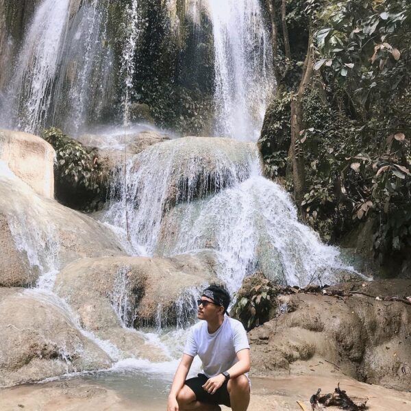 #explorebaubau Photo today by  taken at Air Terjun Tirta Rimba, Kota Baubau....