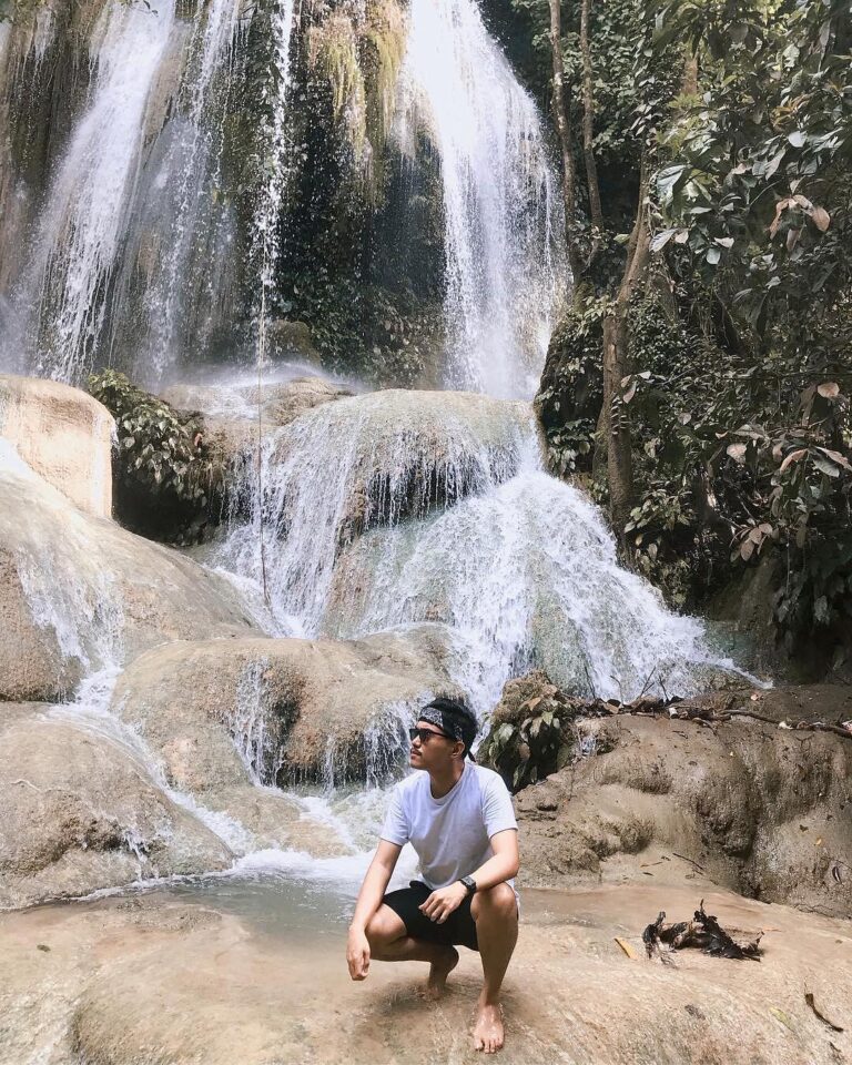 #explorebaubau Photo today by  taken at Air Terjun Tirta Rimba, Kota Baubau....