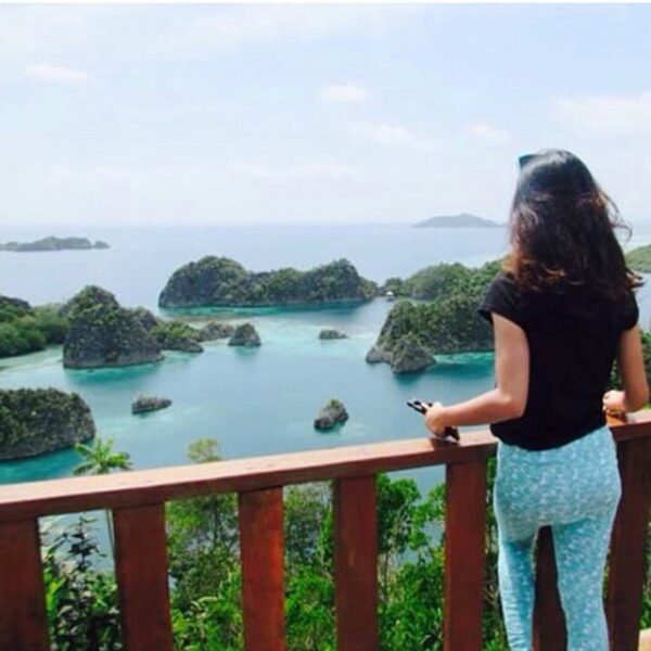 #explorepapua Photo today by   taken at Pianemo,  Raja Ampat...