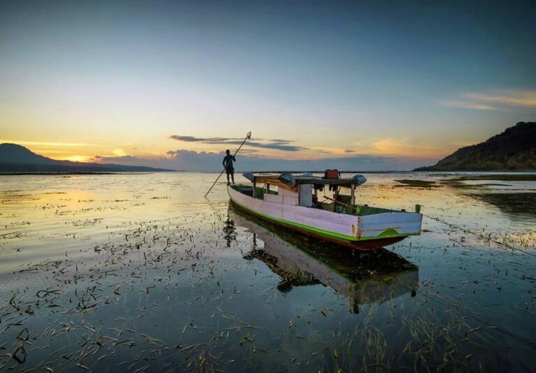 #explorebima Photo today by  taken at So Ati Beach Kolo...