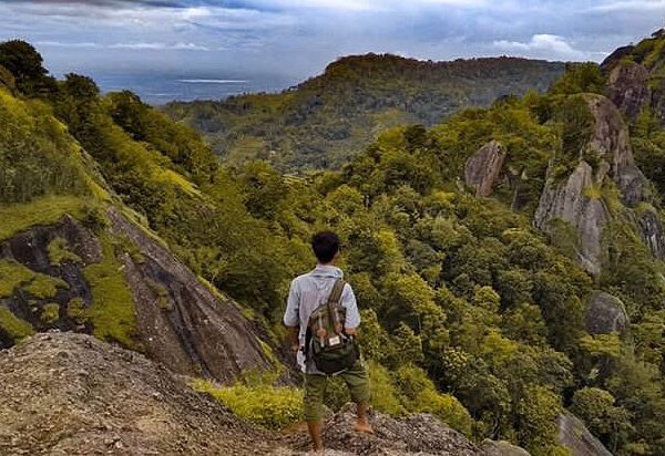 #explorejogja photo today by  taken at Gunung Api Purba Nglanggeran, Gunungkidul...
