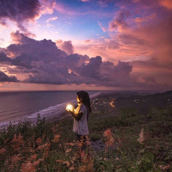 #explorejogja photo today by   taken at Bukit Paralayang, Parangtritis....