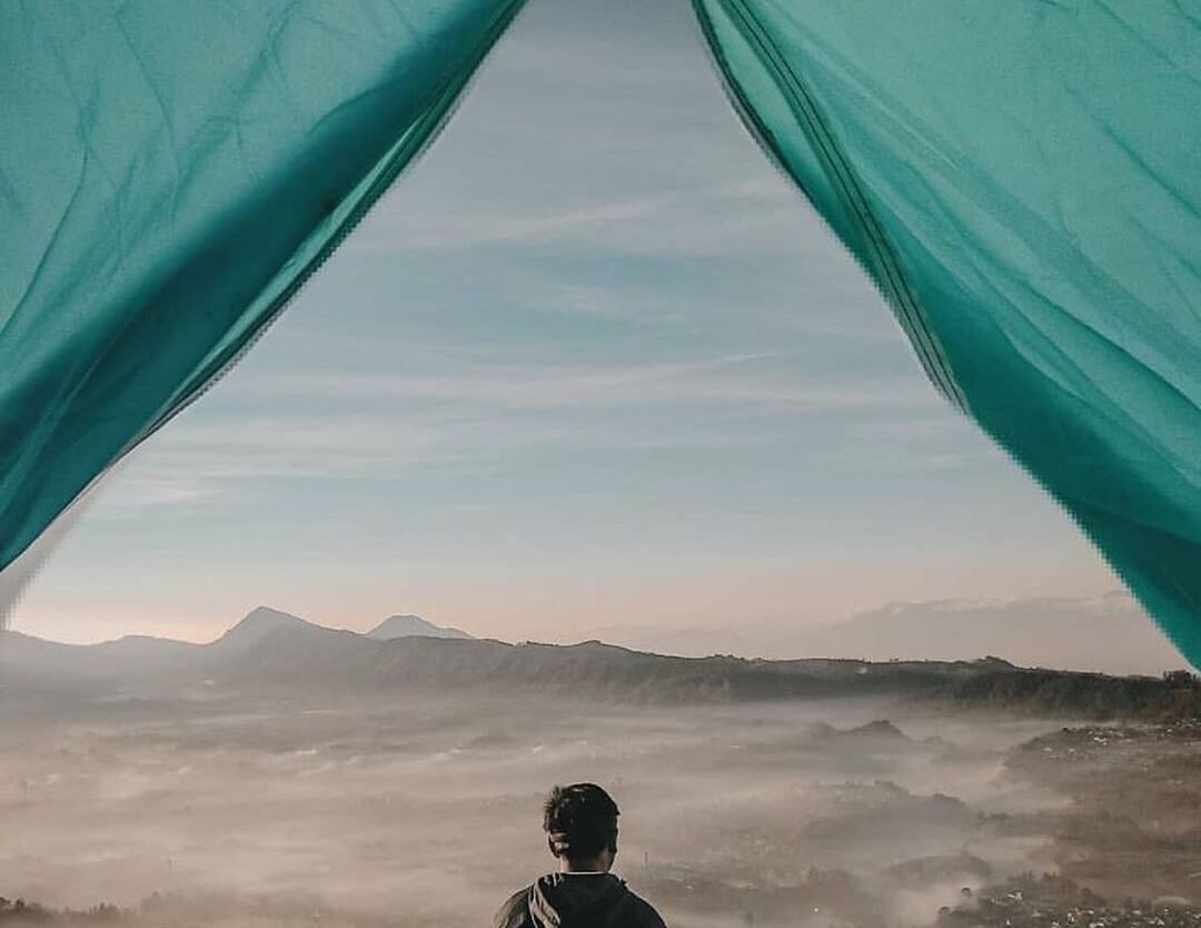 As the mist covers up the hall in silence, one is to meditate for guidance.
Phot...