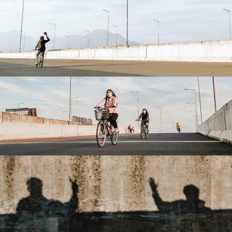 The freedom that we all crave. The breeze of Bandung air as we cycle thru the th...