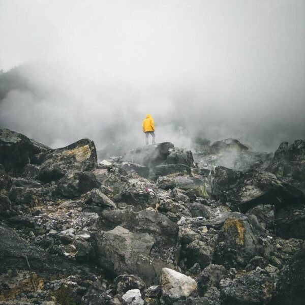 Though the path is rough and the sight is blurry, remain still that hope does no...