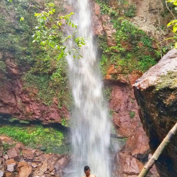 Location : Air Terjun Lakedang, Desa Berbura, Kecamatan Riau Silip, Kabupaten Ba...