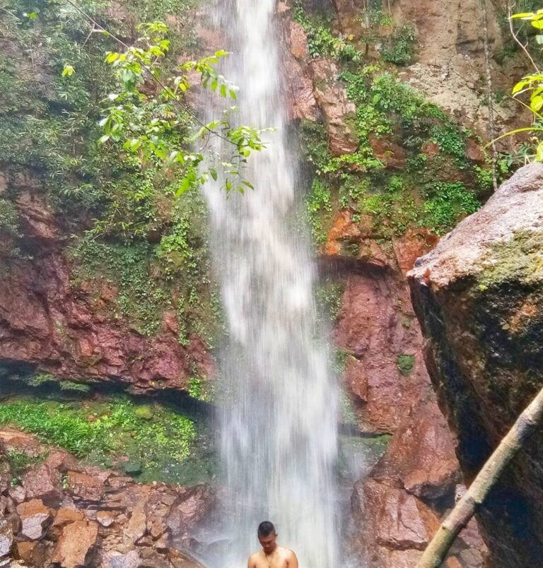 Location : Air Terjun Lakedang, Desa Berbura, Kecamatan Riau Silip, Kabupaten Ba...