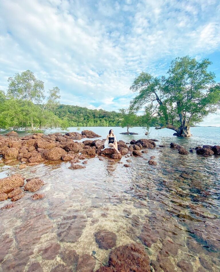 Location : Pantai Jerangkat, Ketap, Jebus, Kabupaten Bangka Barat, Bangka Island...