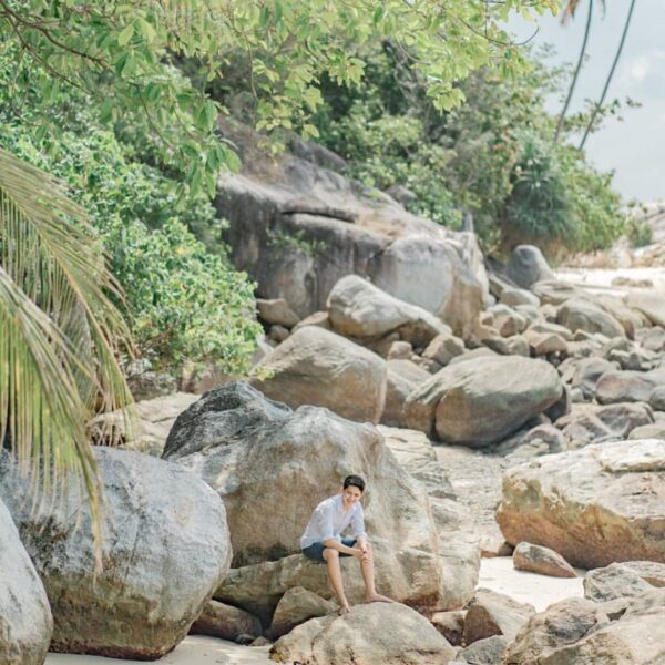 Location : Pantai Parai Tenggiri, Sungailiat, Kabupaten Bangka, Bangka Island, K...
