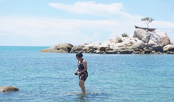 Location : Pantai Parai Turun Aban, Sungailiat, Kabupaten Bangka, Bangka Island,...