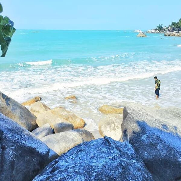 Location : Pantai Tanjung Kelayang, Sungailiat, Kabupaten Bangka, Bangka Island,...