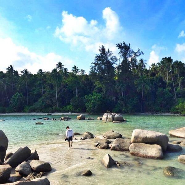 Location : Pantai Tanjung Kemirai, Tukak Sadai, Kabupaten Bangka Selatan, Bangka...