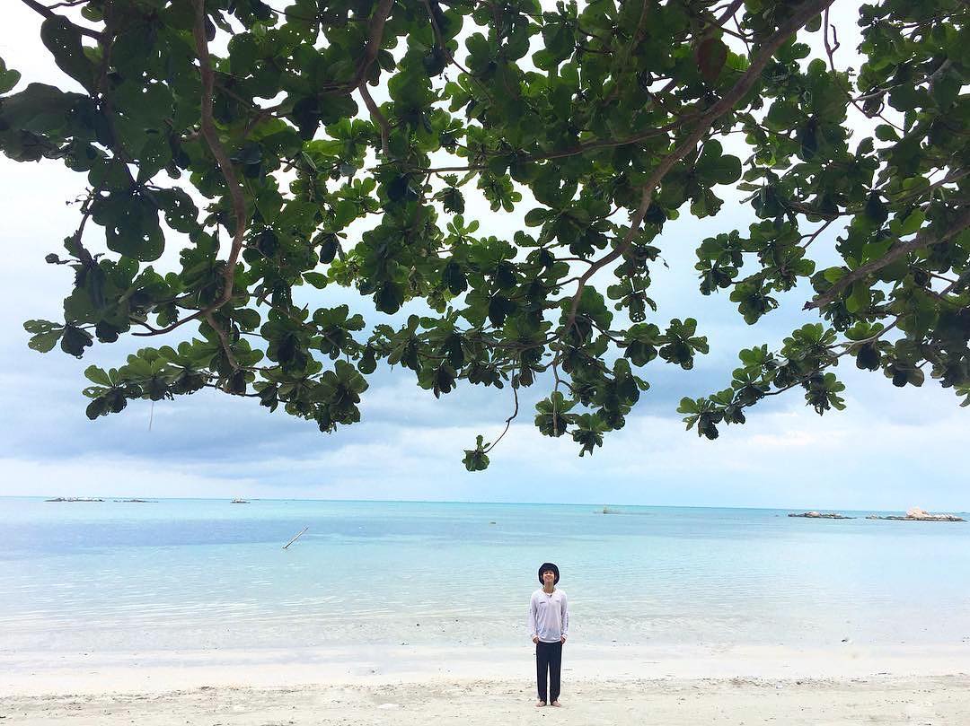 Location : Pantai Tanjung Kerasak, Tukak Sadai, Kabupaten Bangka Selatan, Bangka...