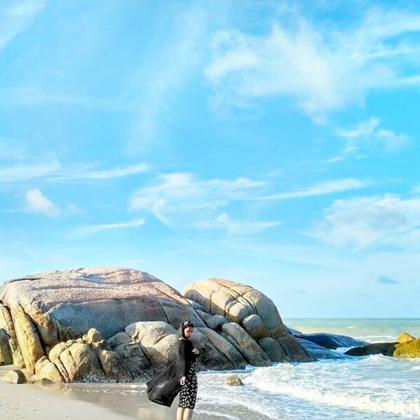 Location : Pantai Tanjung Pesona, Sungailiat, Kabupaten Bangka, Bangka Island, I...