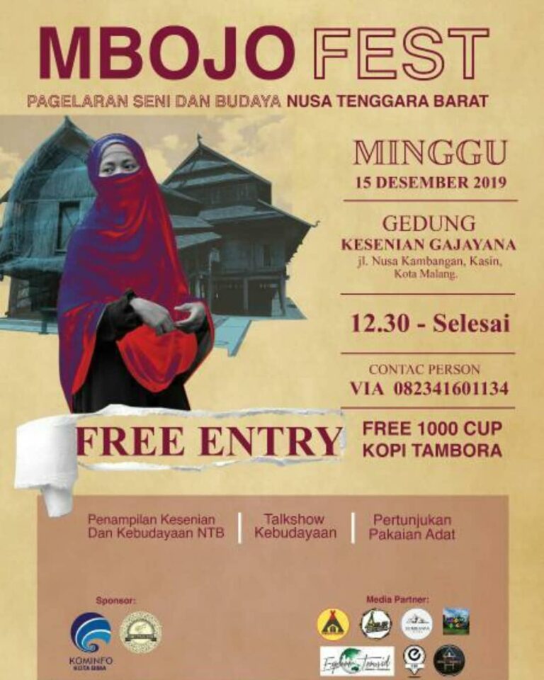 "IMKOBI-MALANG PROUDLY PRESENTS" 
[Mbojo Fest 2019]
Pagelaran Kesenian Dan Kebud...