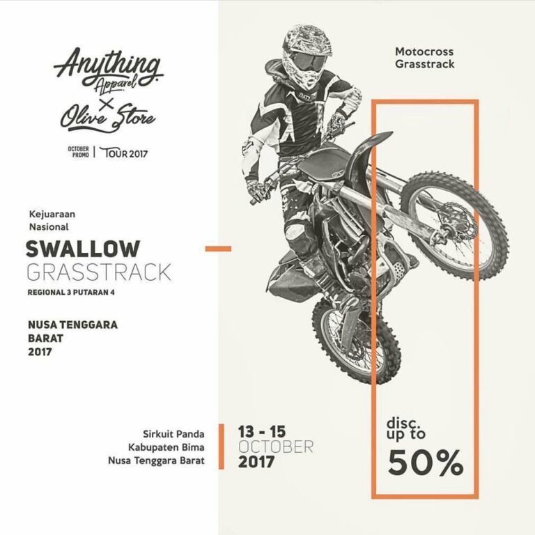 #eb_event 
 X  
ANYTHING APPAREL PROMO TOUR  TO Bima  at Swallow Grasstrack Nati...