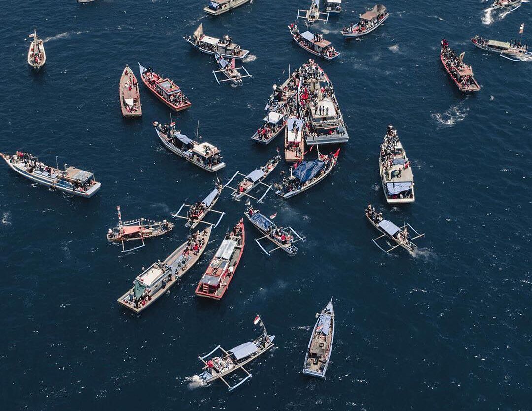 An epic shot taken above the sea on yesterday’s National Fisherman Day by  #expl...